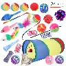 Cat Channel Interactive Plastic Toy Set