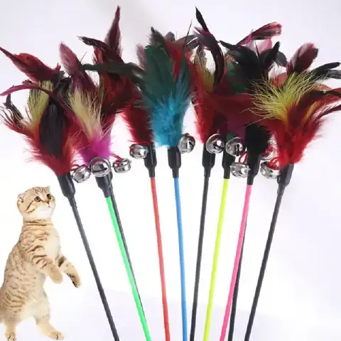 60 cm Cat Wand Teaser Toy
