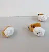 Plush Bean Skin Sushi Sound Toy with Hidden Snack Design