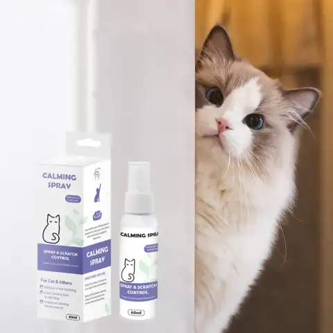 60ml Pet Calm Spray with Organic Oil Formula