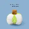Plush Fruit-Shaped Dog Toy