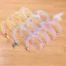S-Type Pet Cat Tunnel with Elastic Net and Feather