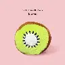 Plush Fruit-Shaped Dog Toy